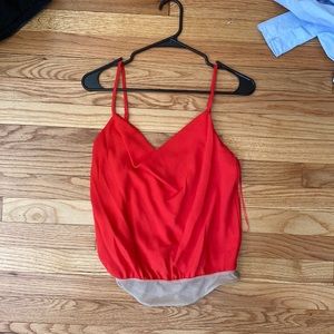 ASTR cowl neck bodysuit